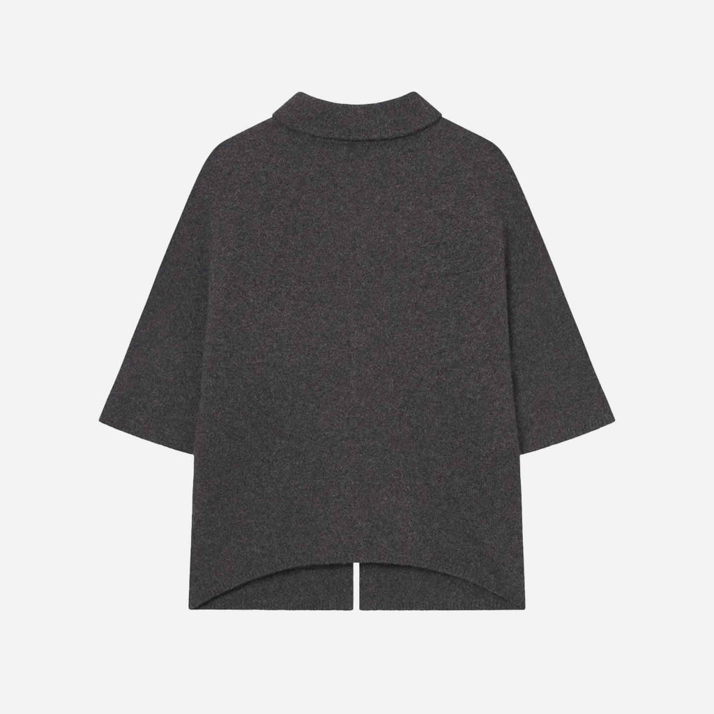 Kolly Yak Knit Dark Grey Melange