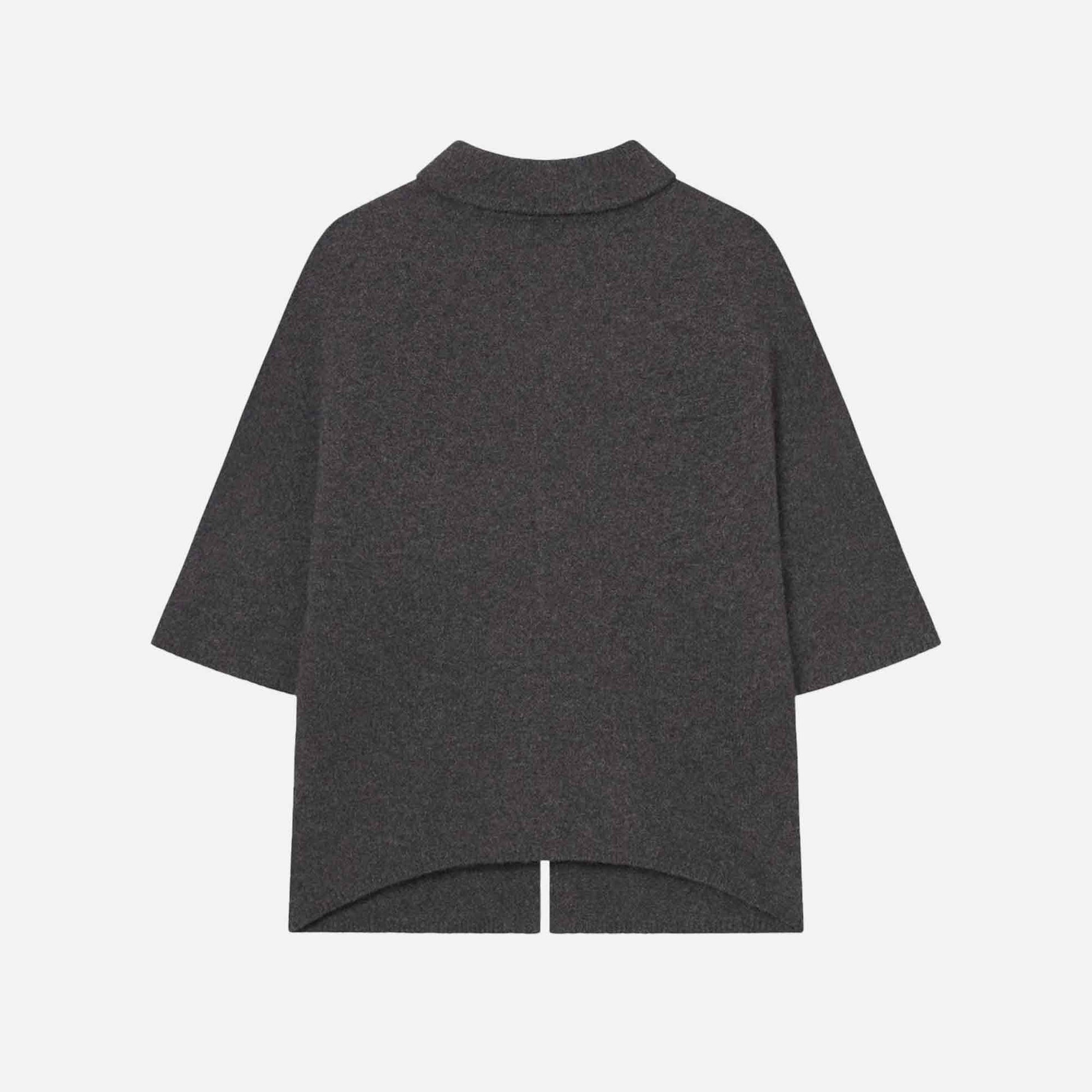 Kolly Yak Knit Dark Grey Melange
