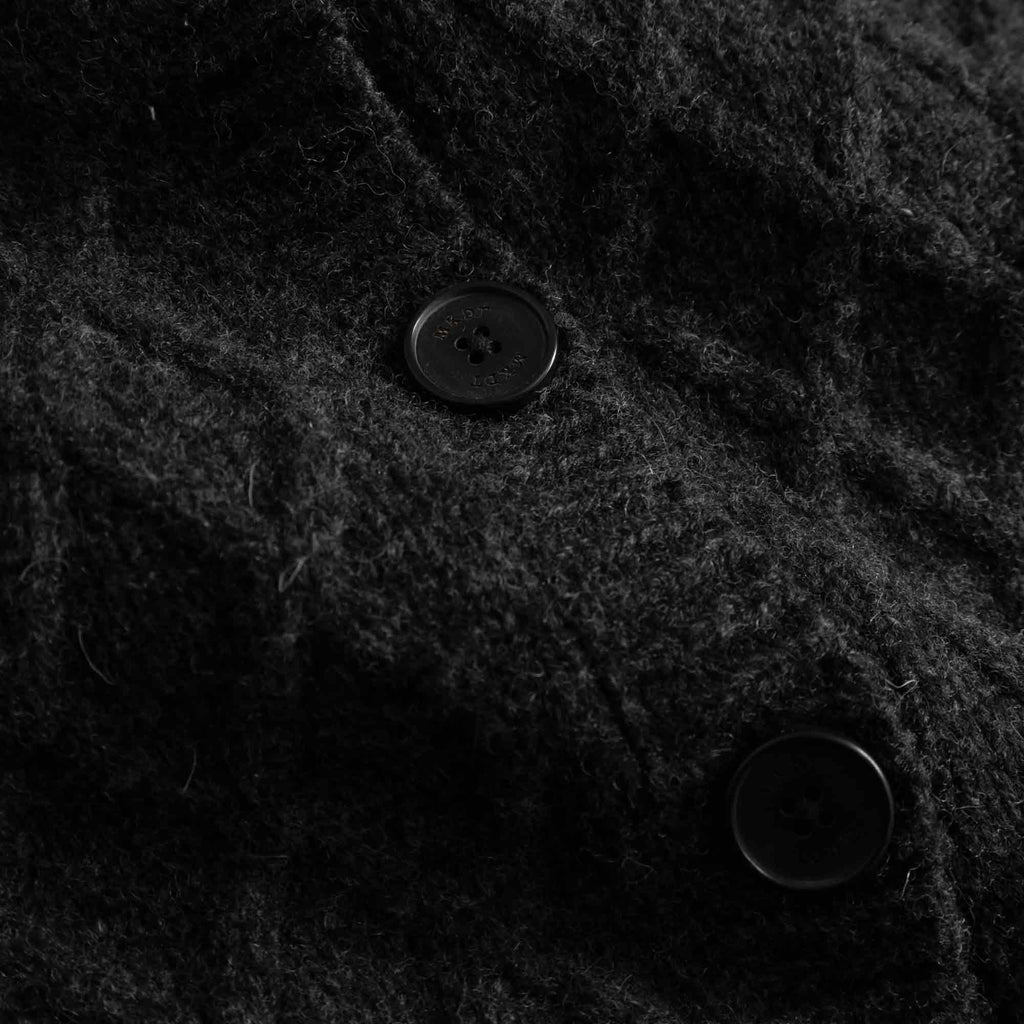 Koro Raw Wool Knit Grey Melange