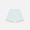 Lace Bermuda Sweatshorts Light Blue
