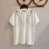 Lace Mix T-Shirt White