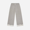 Lace Sweatpants Light Grey Melange