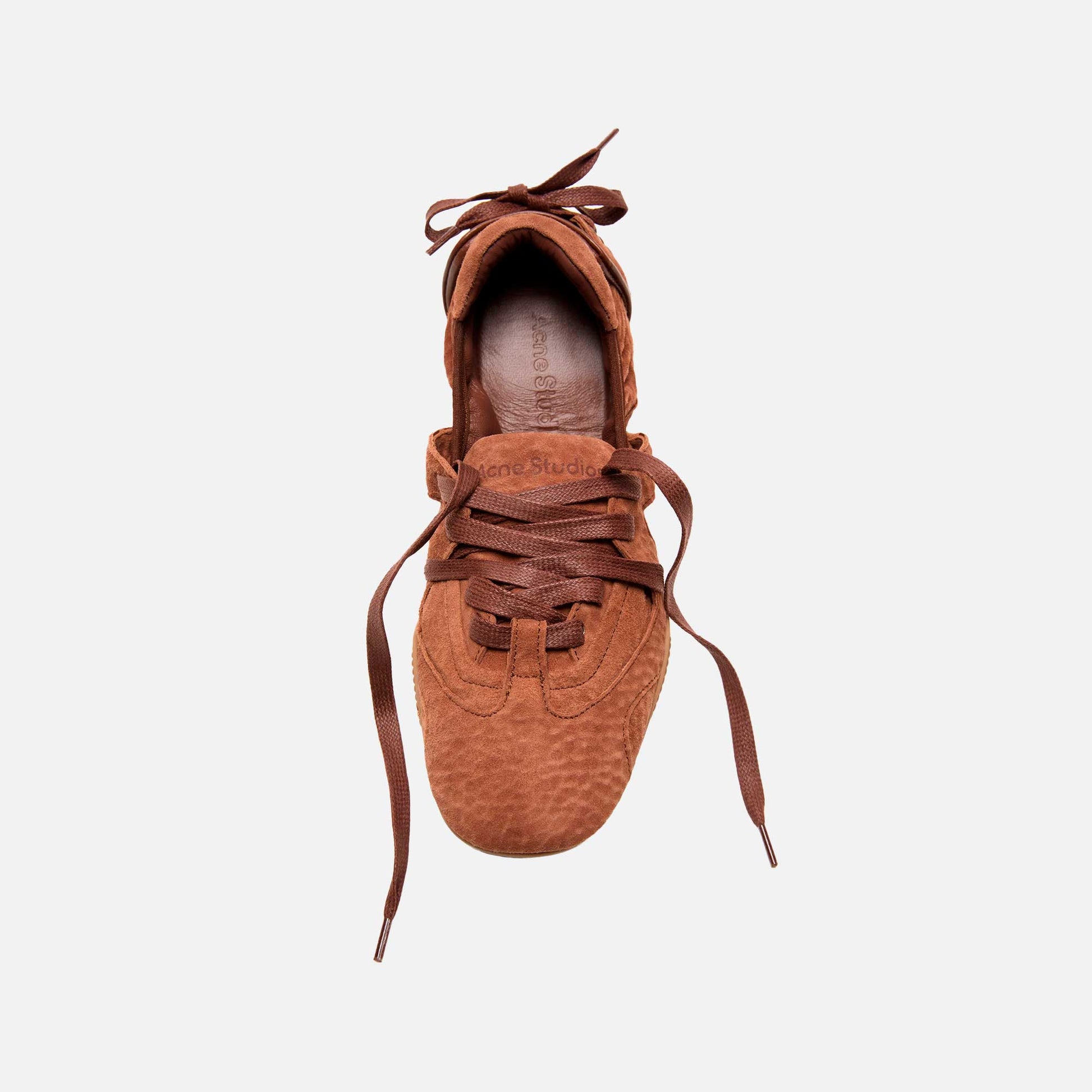 Lace-Up Shoes Brown