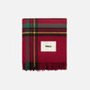Lambswool Blanket Red Plaid