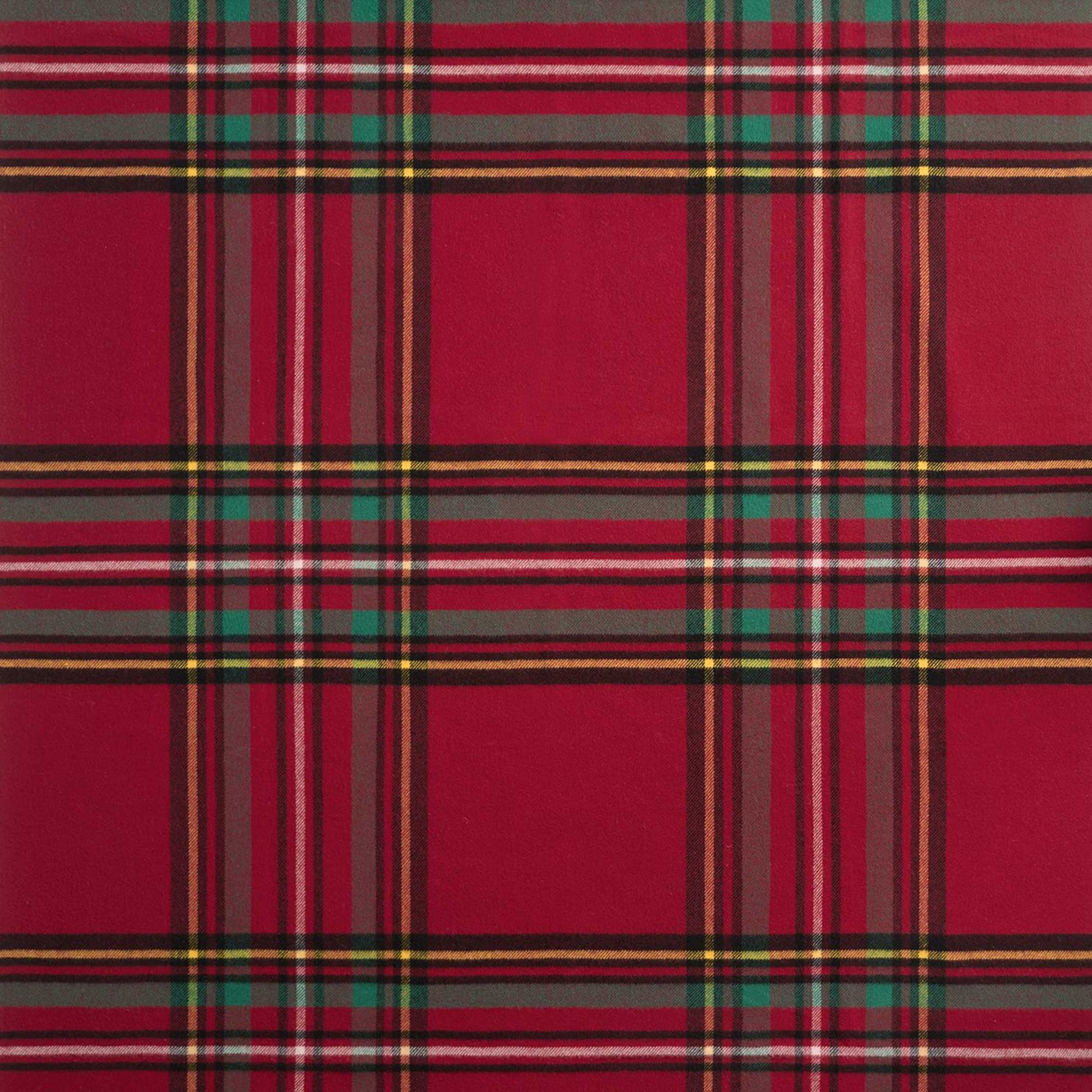 Lambswool Blanket Red Plaid
