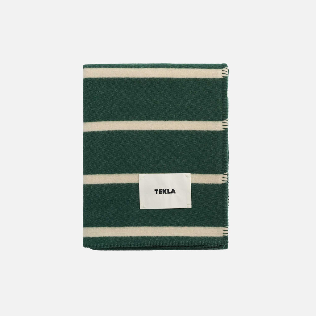 Lambswool Blanket Rugby Stripes