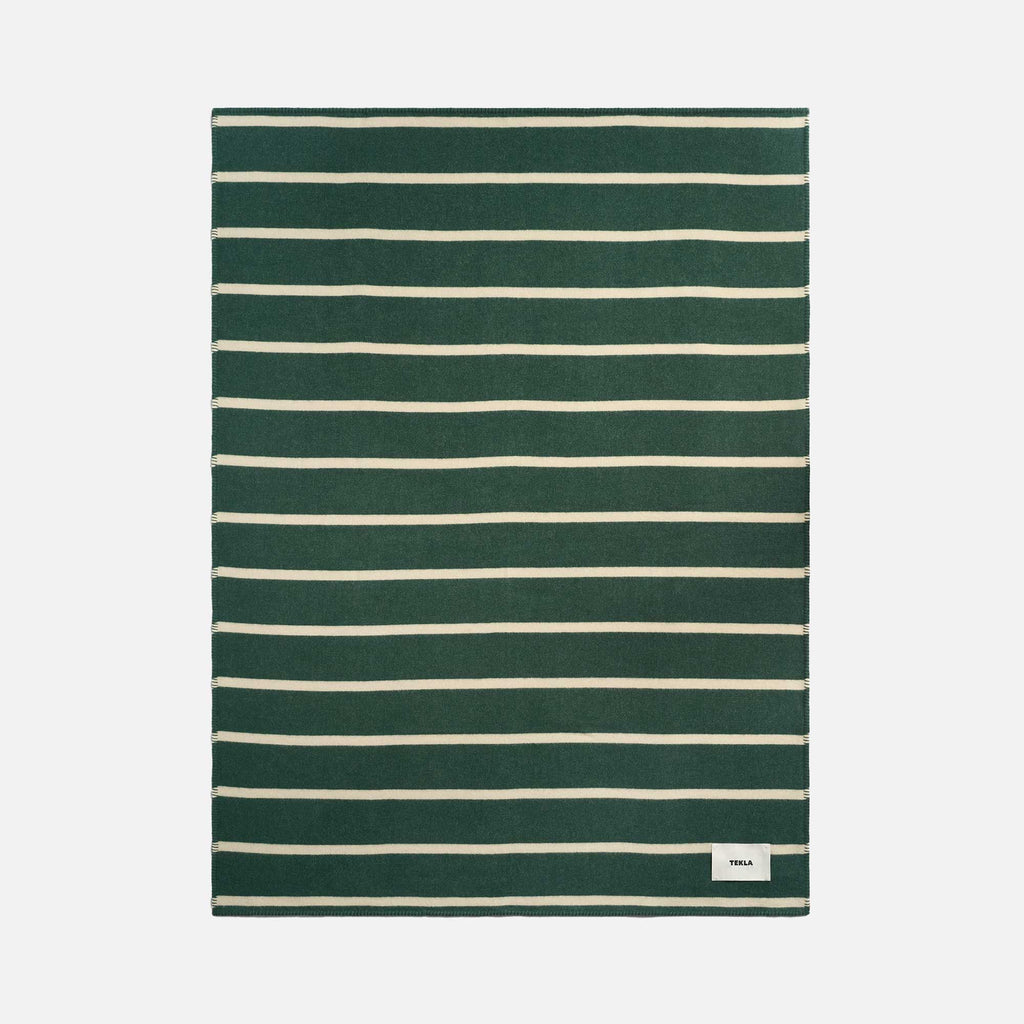 Lambswool Blanket Rugby Stripes