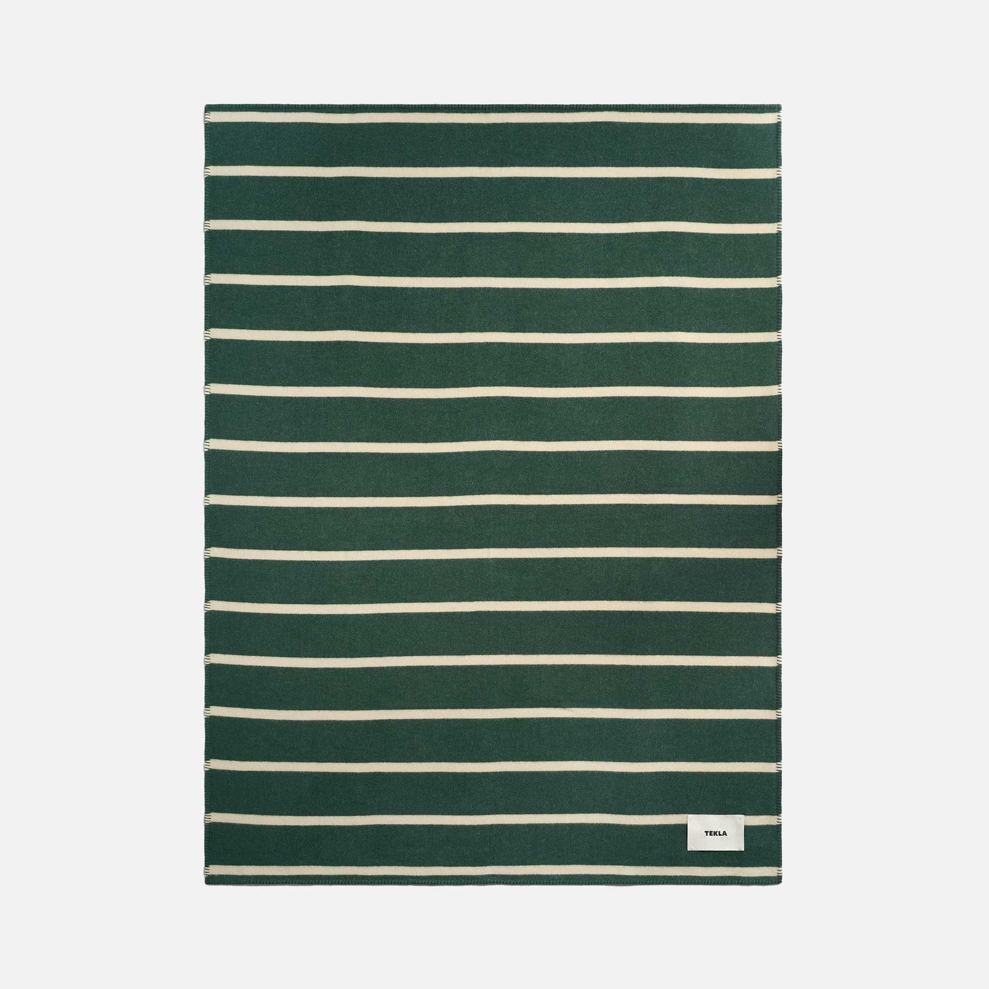 Lambswool Blanket Rugby Stripes