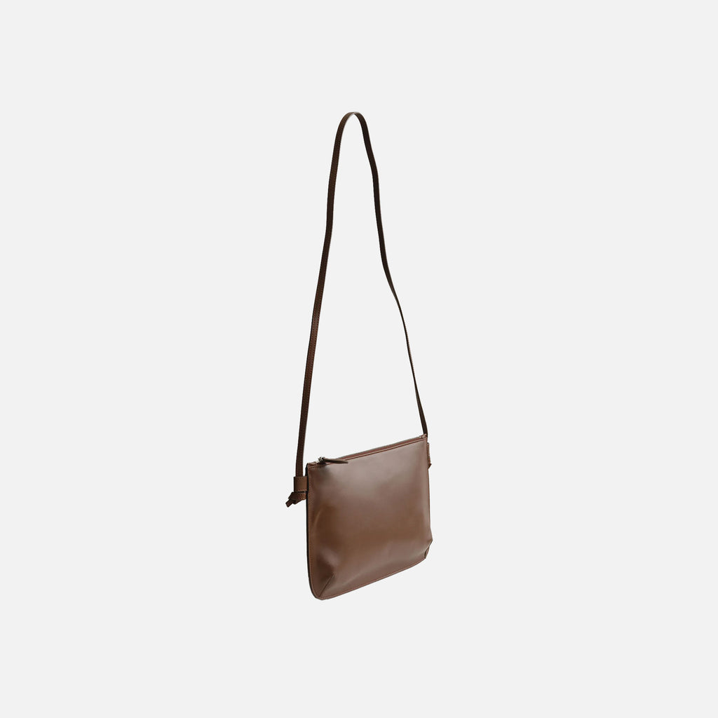 Large Leather Purse Chocolate