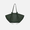 Large Mochi Tote Bag Grained Leather Pine