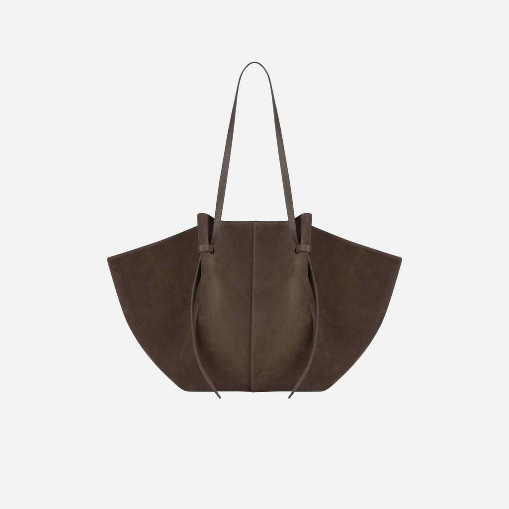 Large Mochi Tote Bag Suede Nutmeg