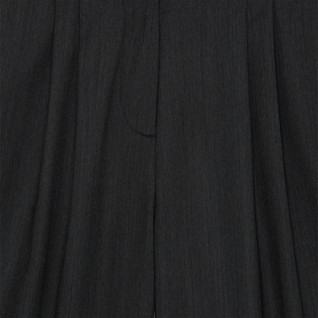 Larry Pants Dark Grey Herringbone