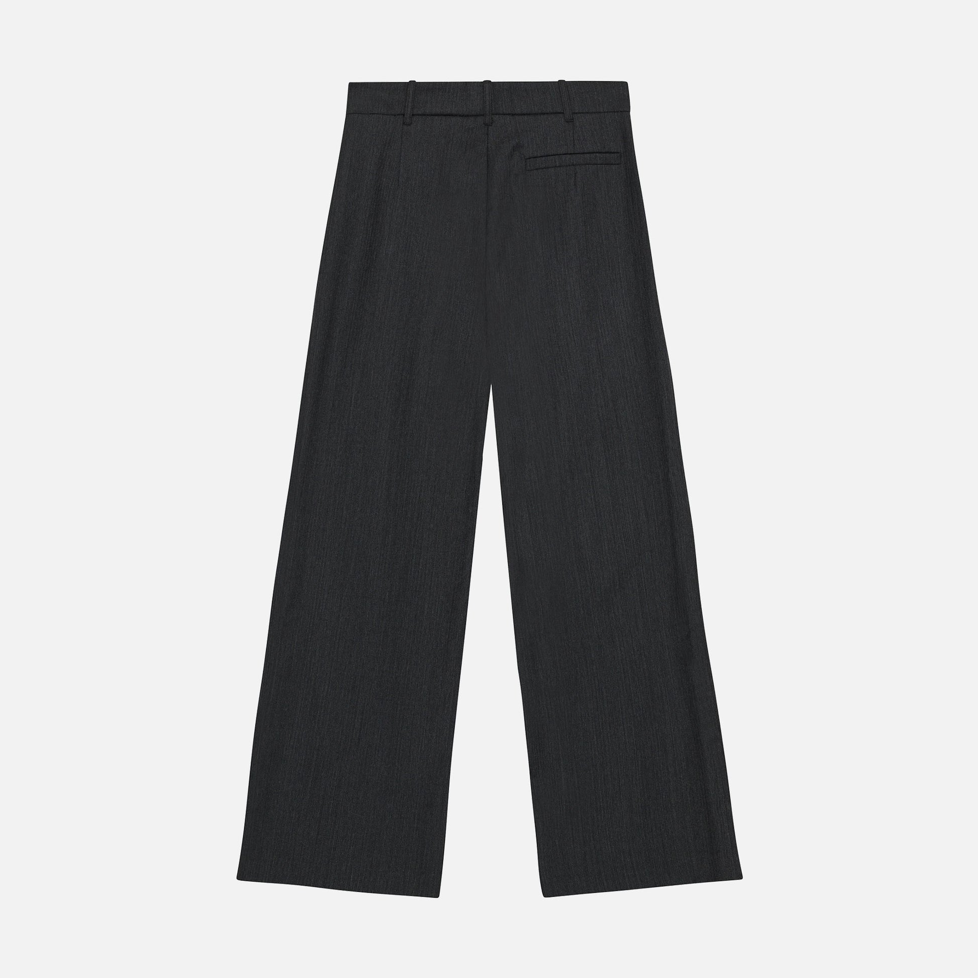 Larry Pants Dark Grey Herringbone