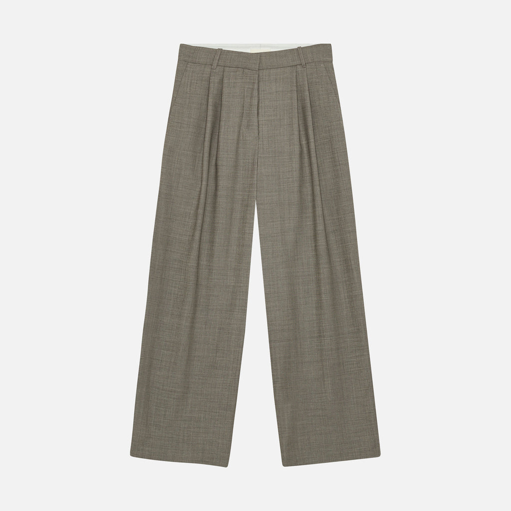 Larry Pants Grey Wool