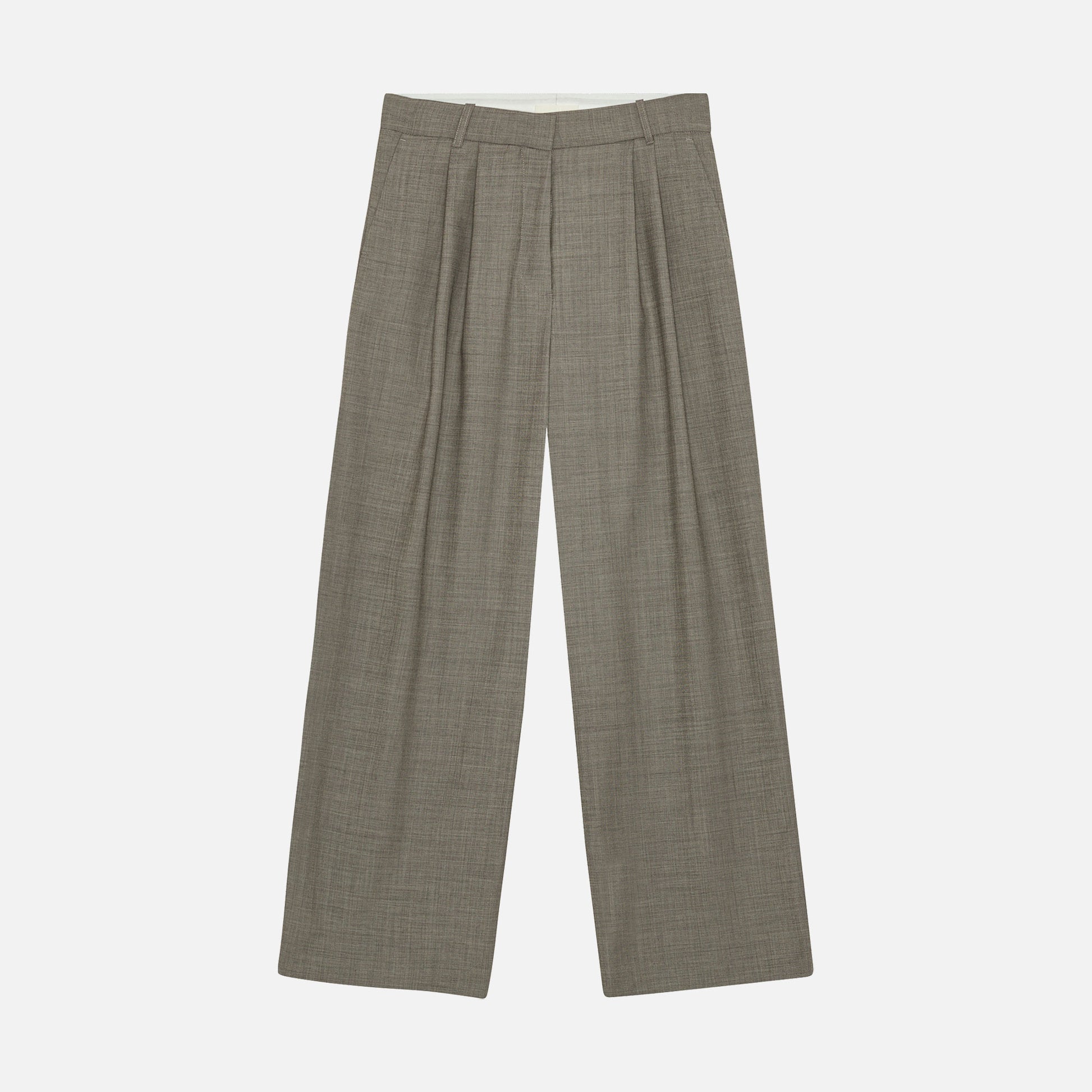 Larry Pants Grey Wool