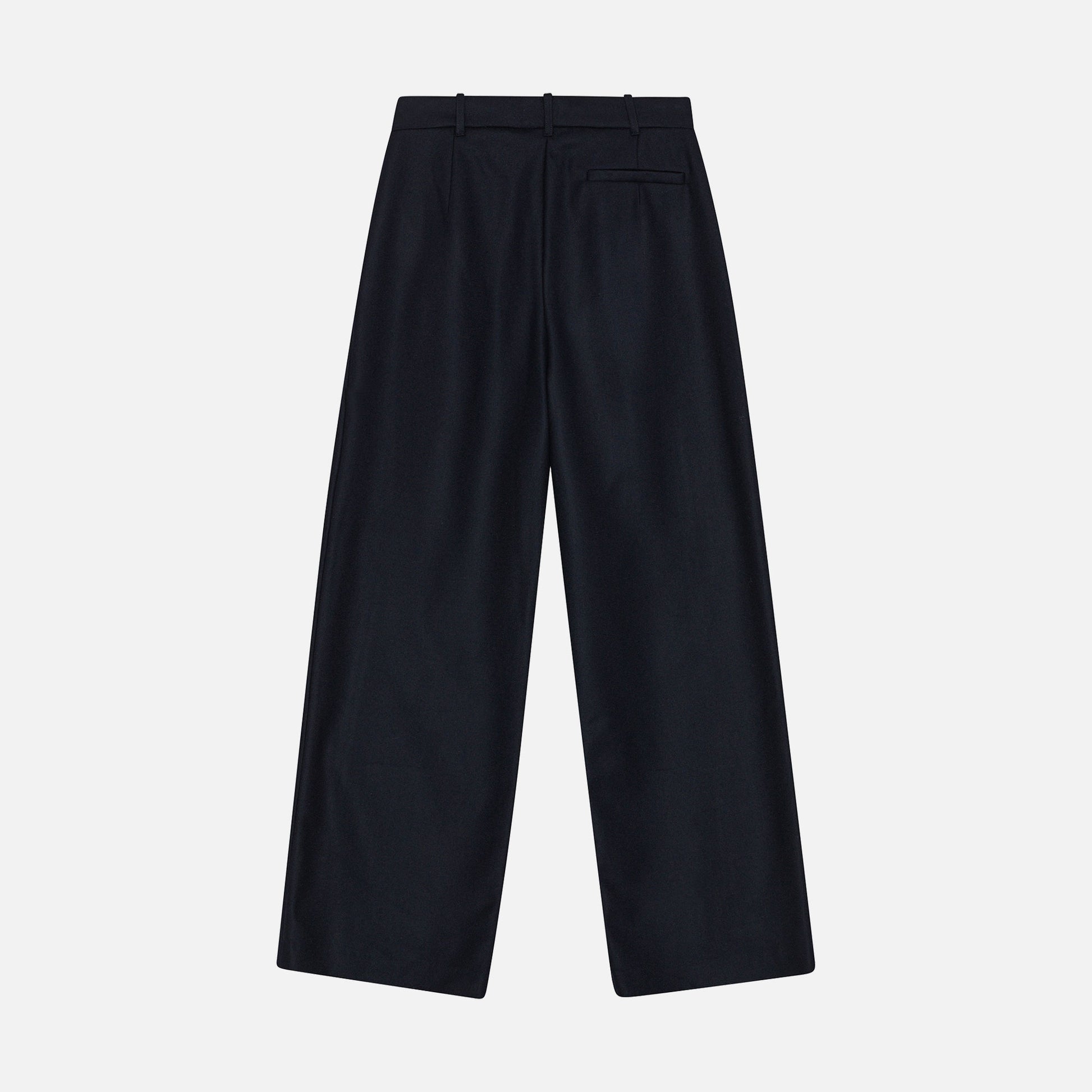 Larry Pants Heavy Wool Navy