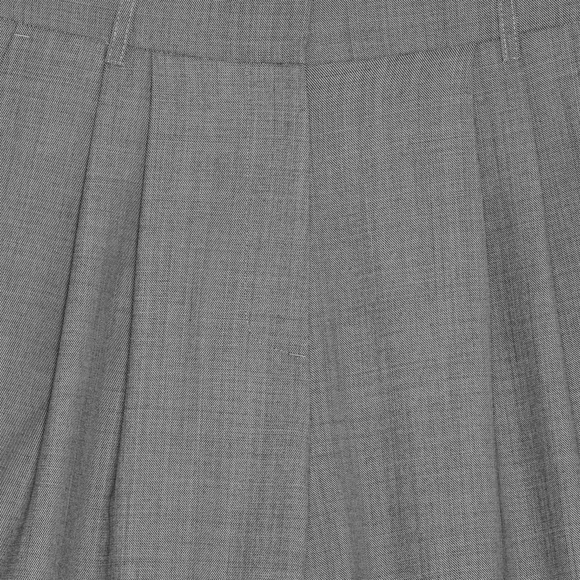 Larry Pants Wool Black Melange