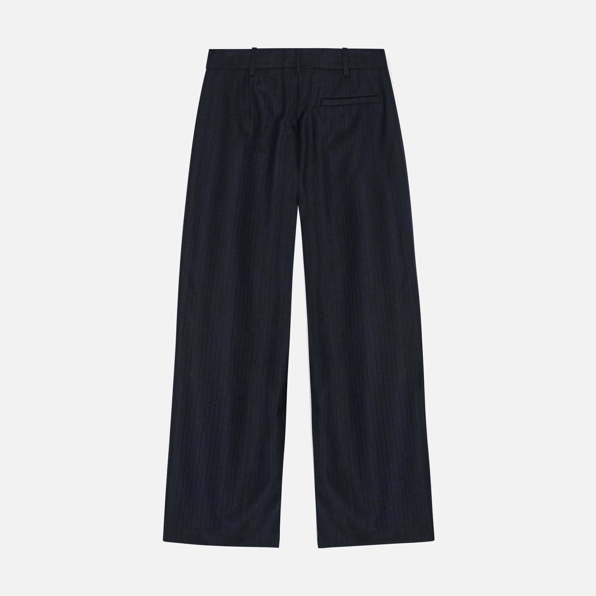 Larry Pants Wool Cashmere Navy