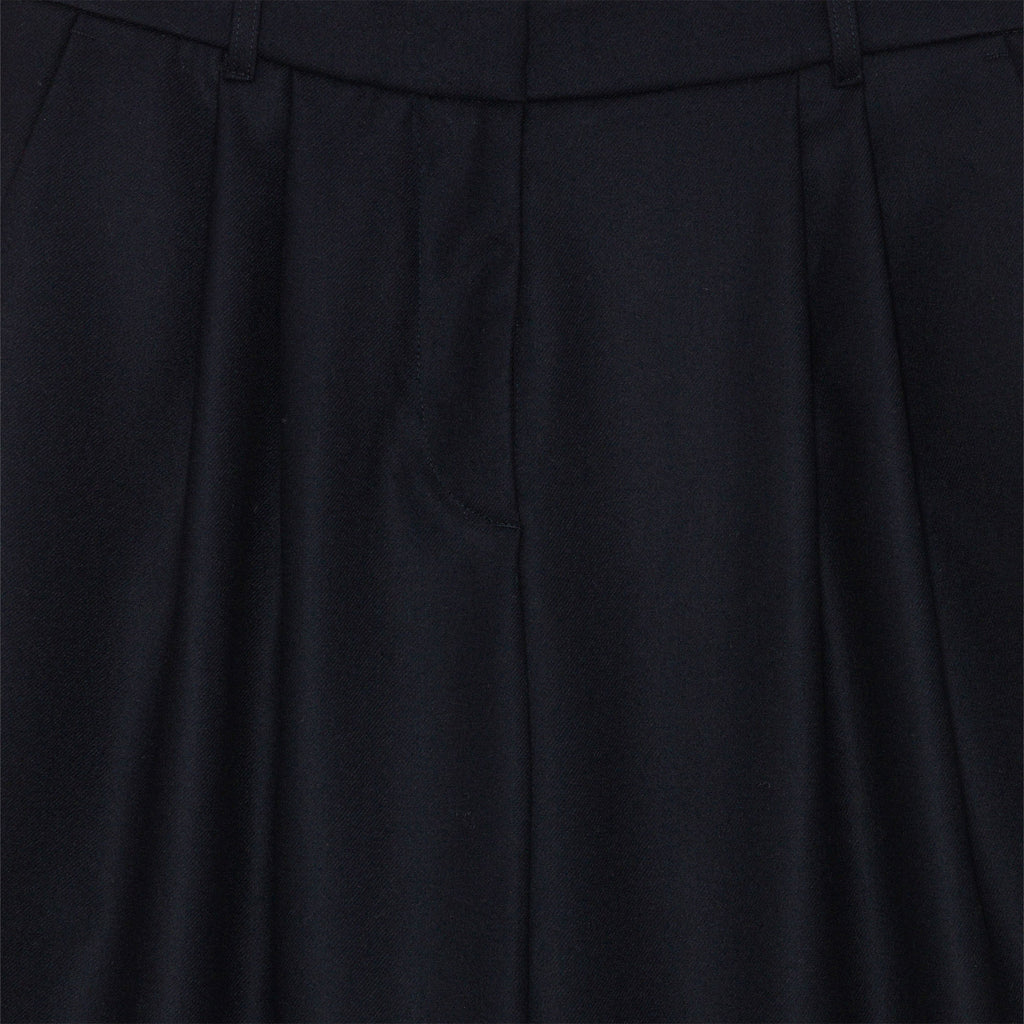 Larry Pants Heavy Wool Navy