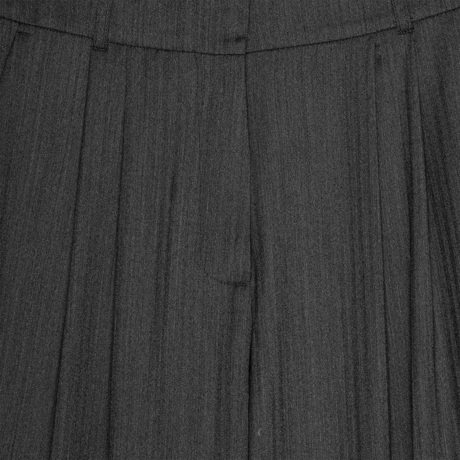 Larry Pants Grey Herringbone