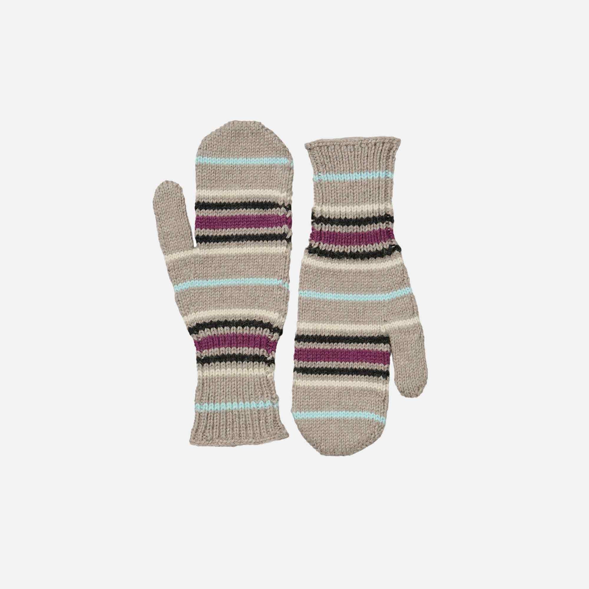 Laura Mittens Brown Melange/Multi