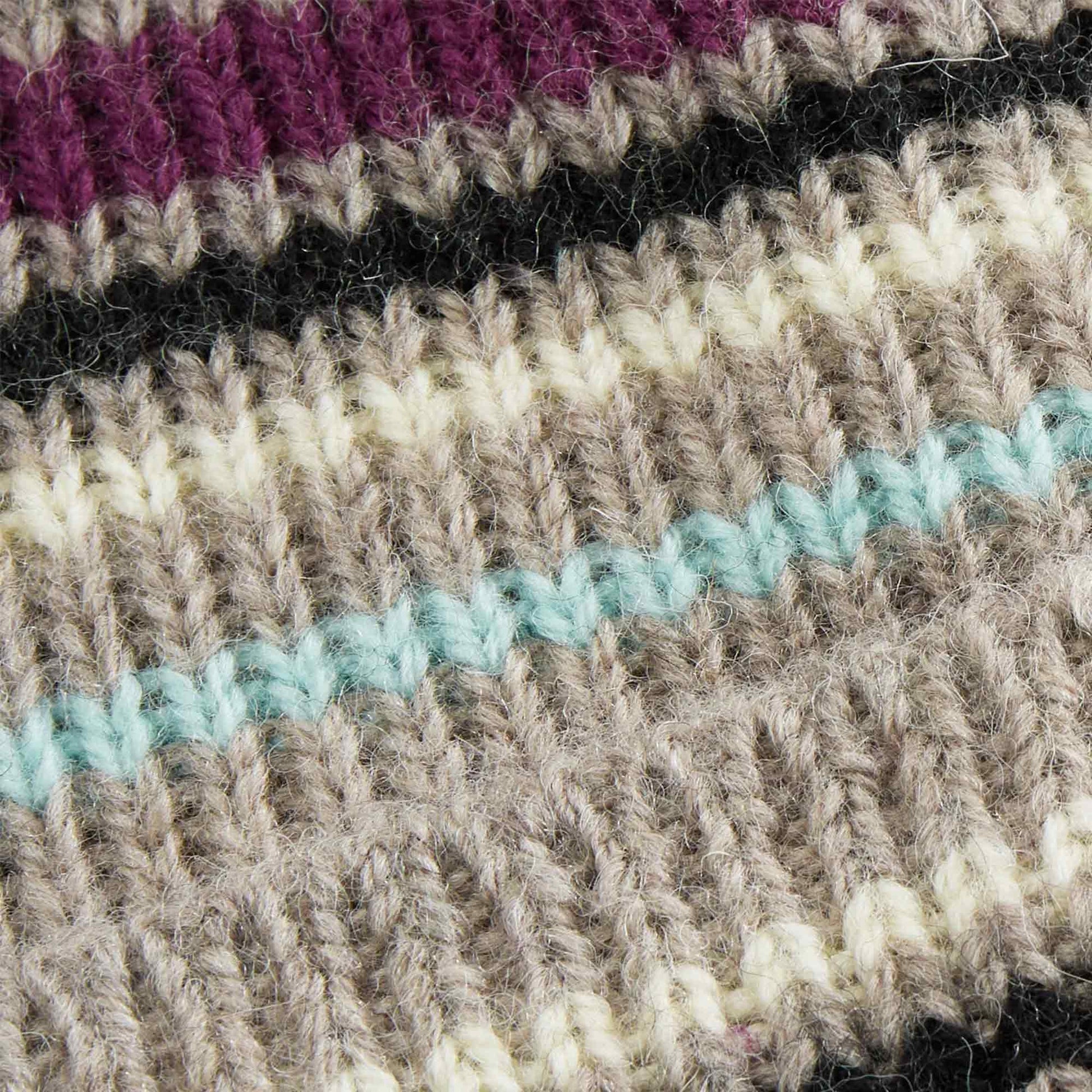 Laura Beanie Brown Melange/Multi