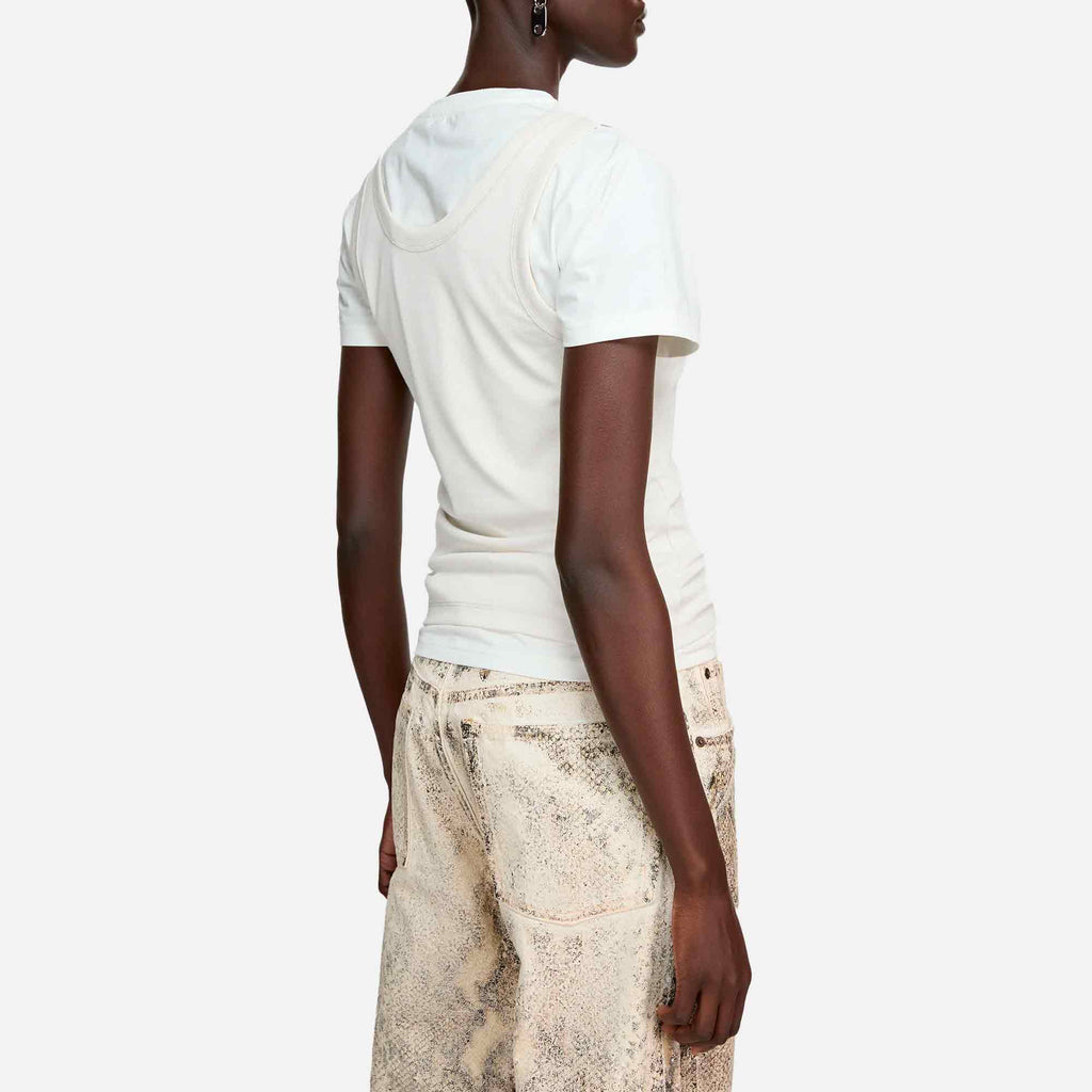 Layered T-Shirt Off White