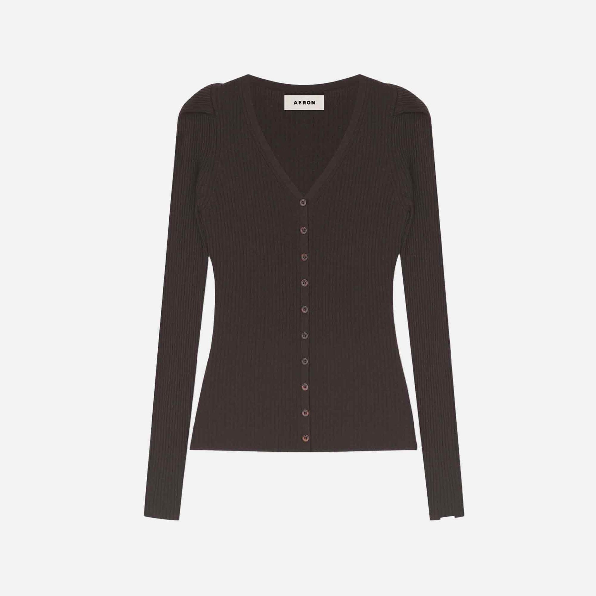 Leandra Top Dark Chocolate