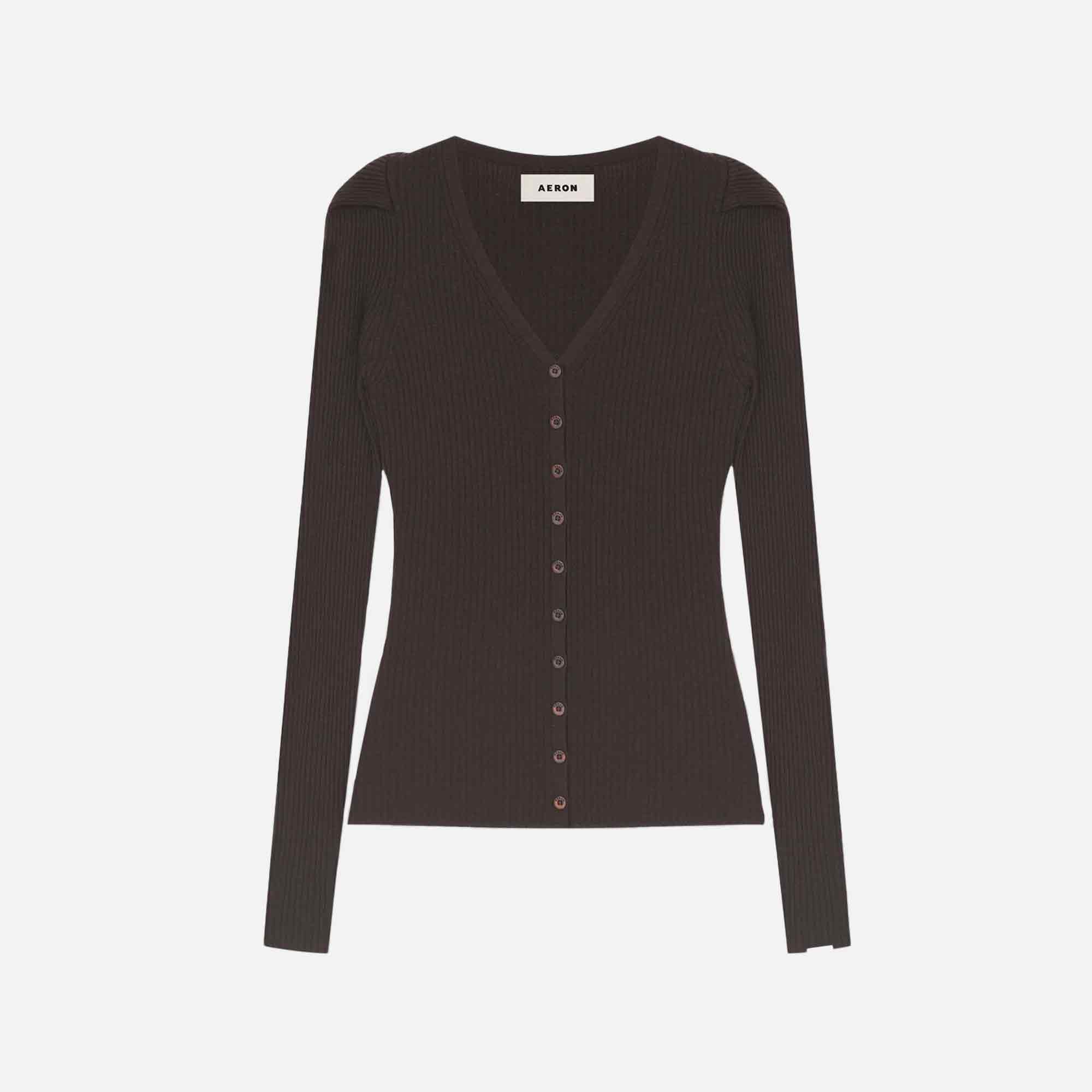 Leandra Top Dark Chocolate
