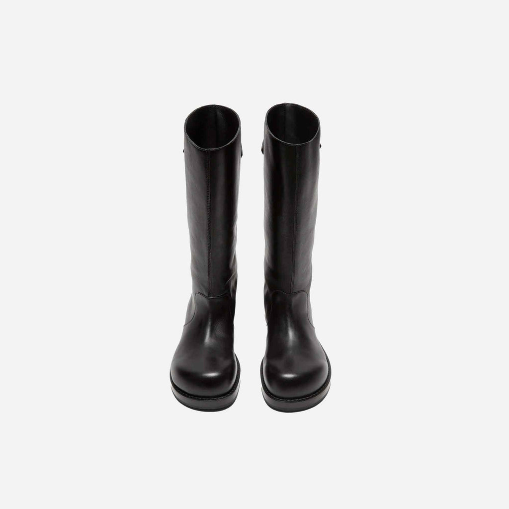 Leather Boots Black