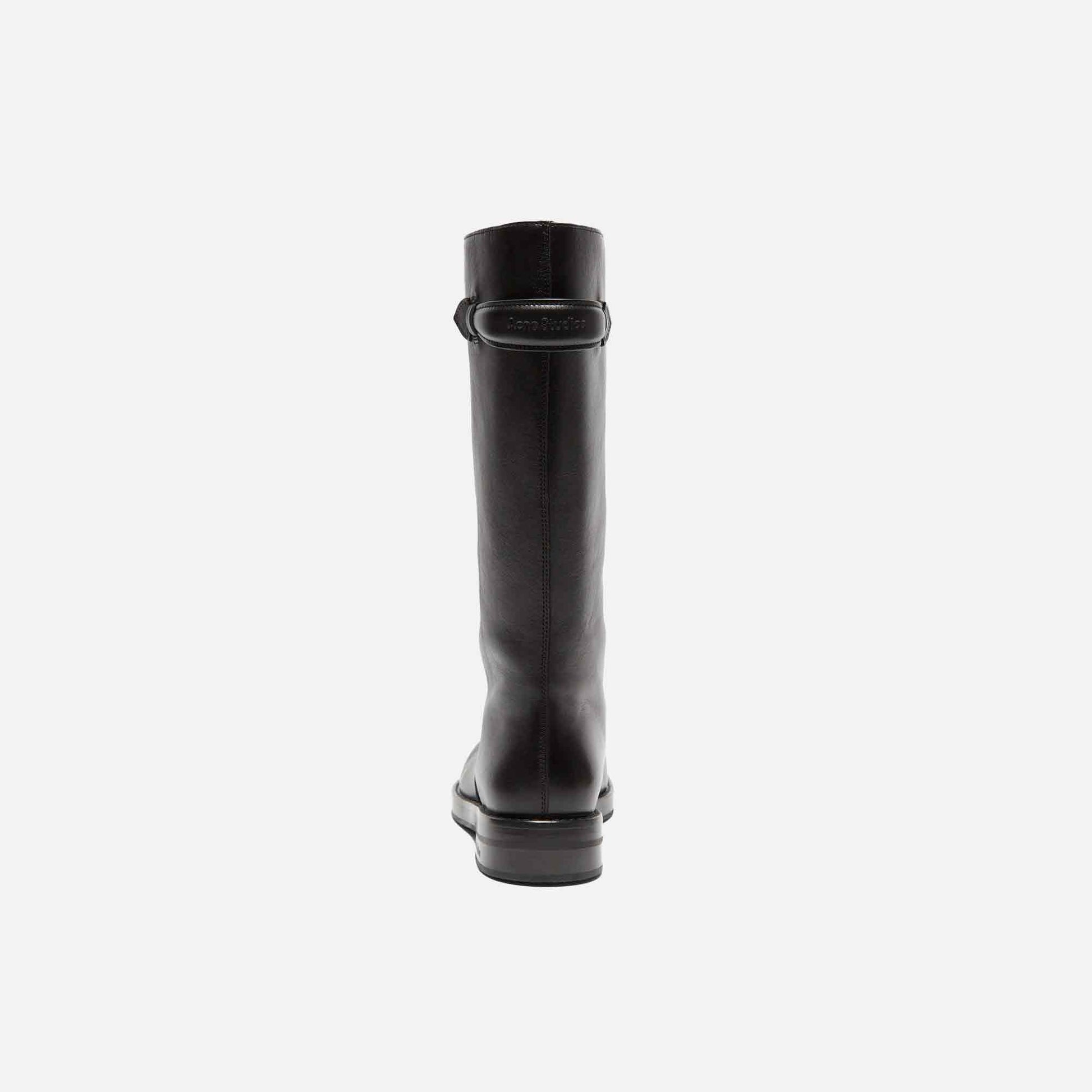 Leather Boots Black