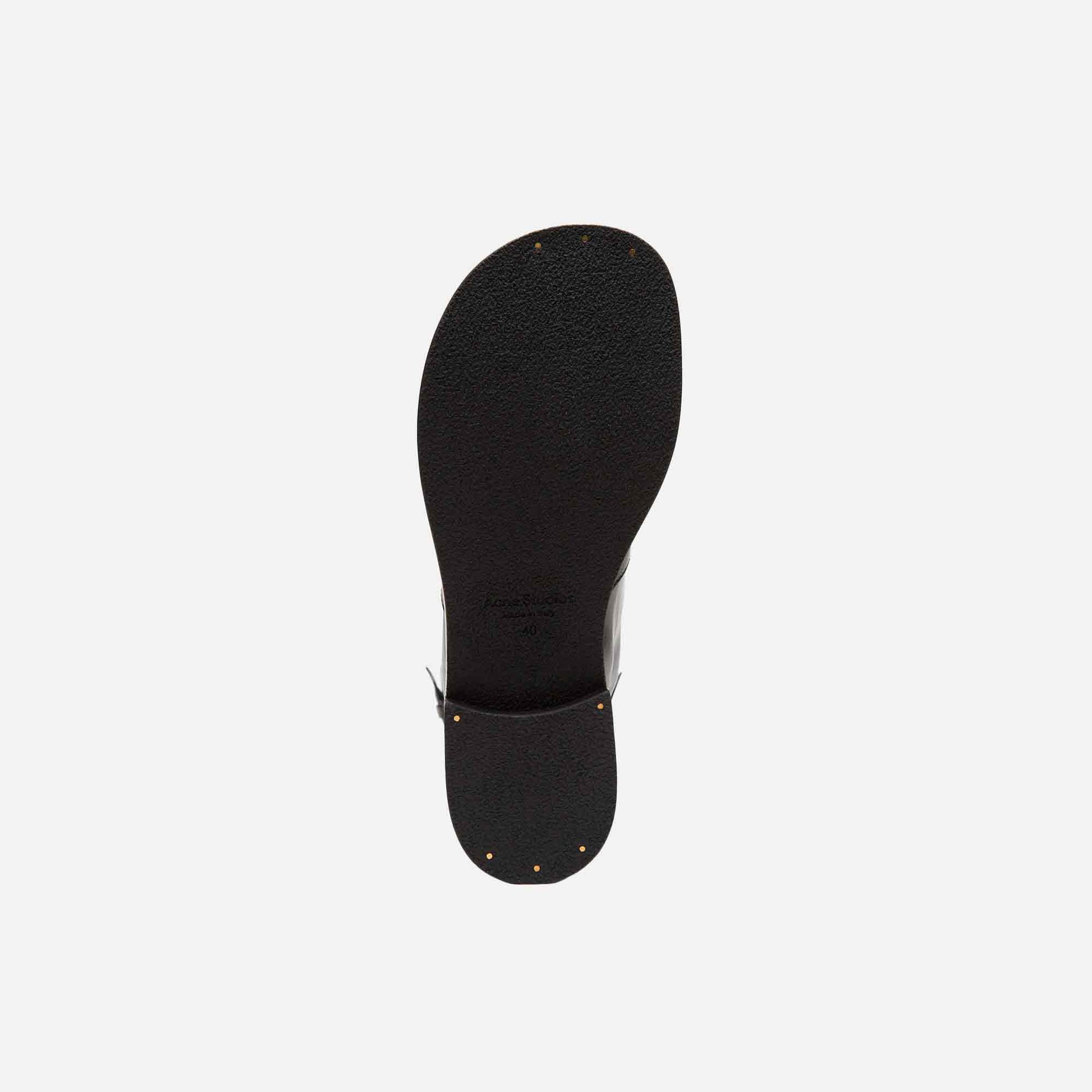 Leather Boots Black