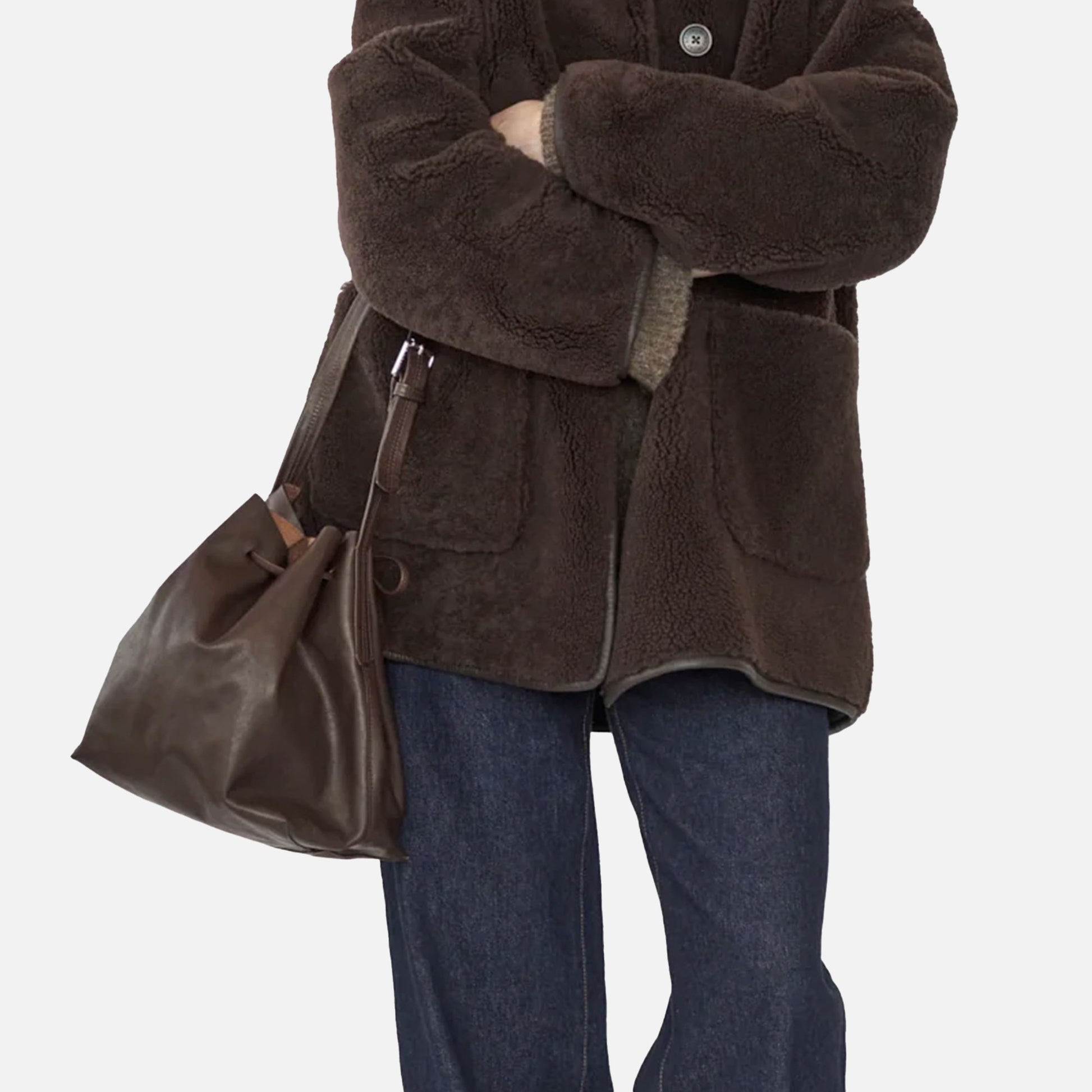 Bucket Bag Brown