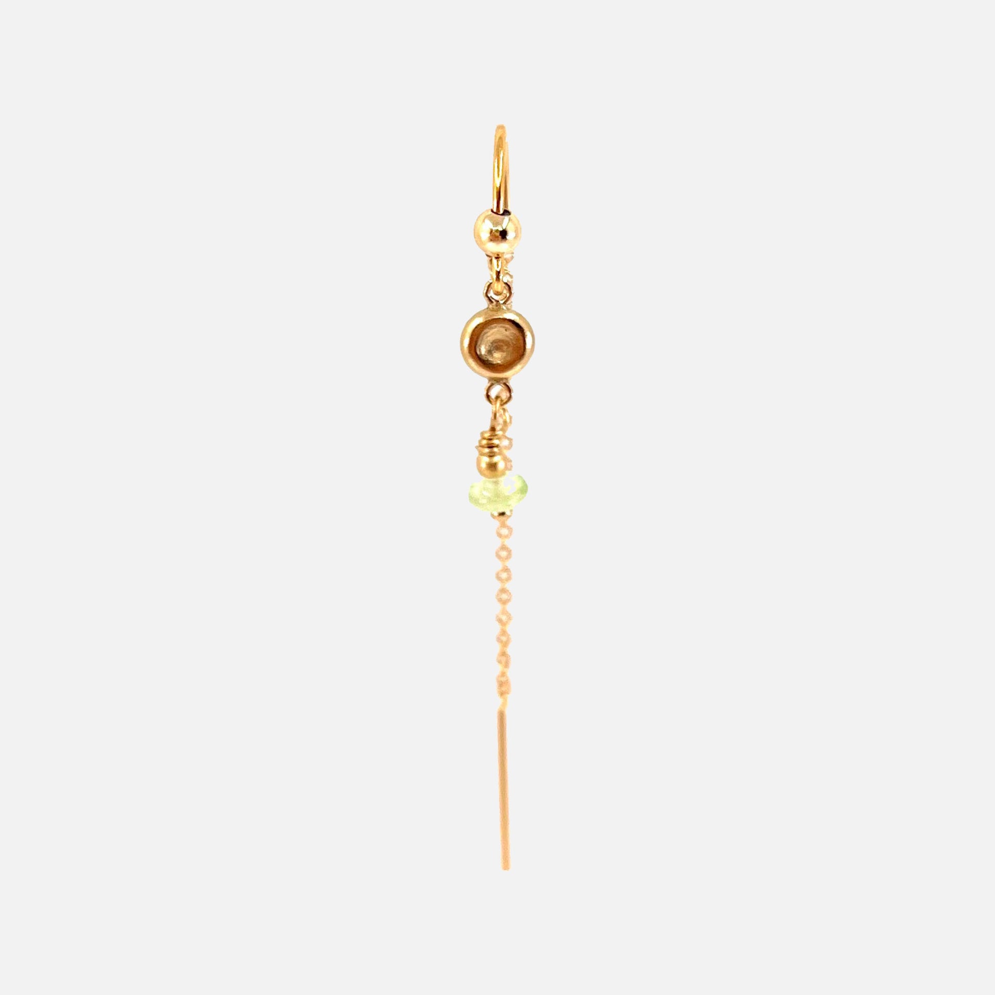 Leica Earring Prehnit