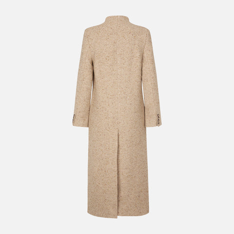 Leona Coat Multi Beige