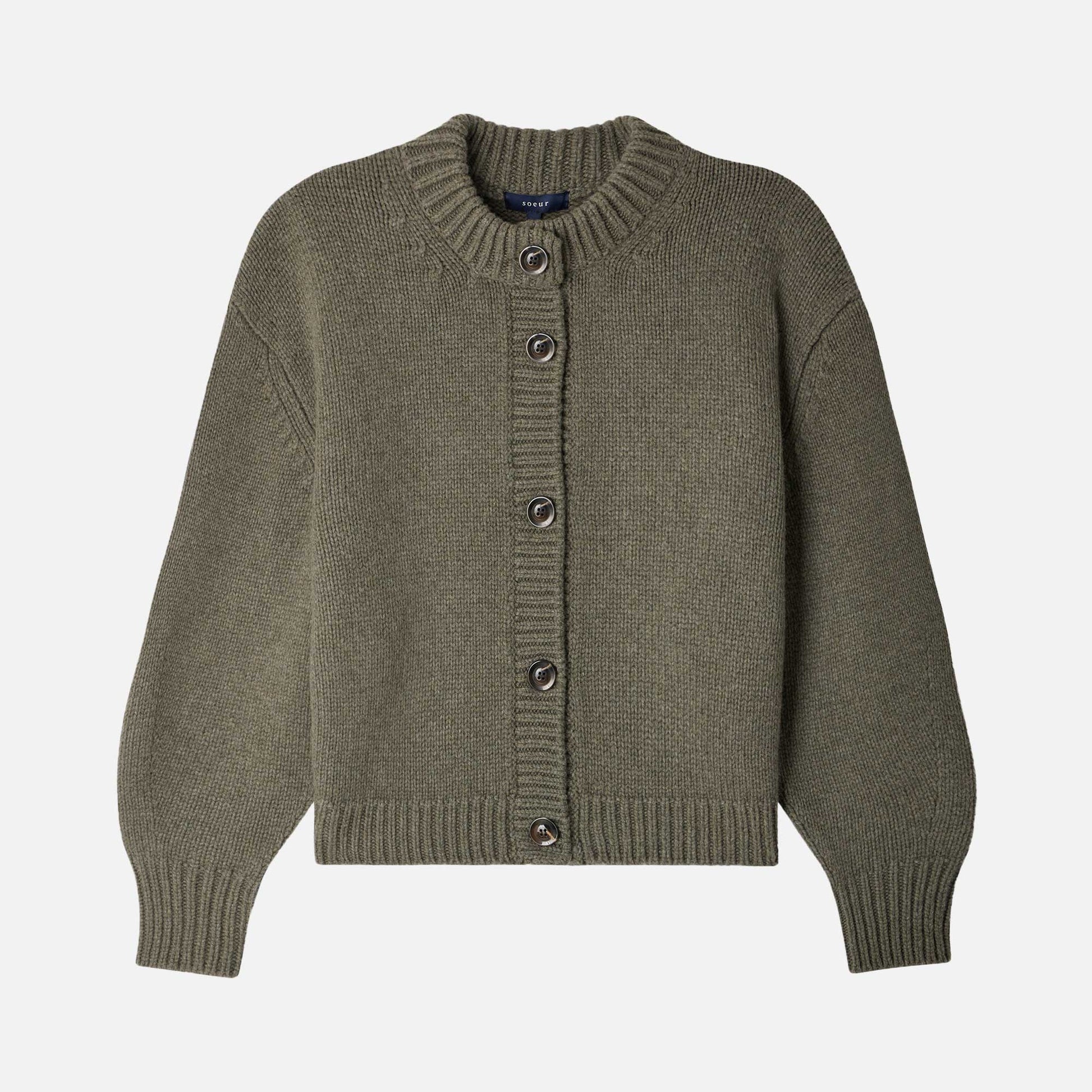 Leonard Cardigan Gris Chine