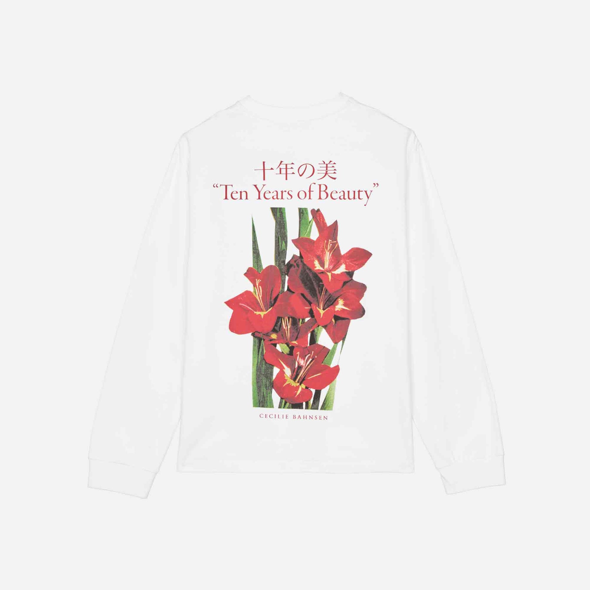 Lily T-Shirt White/Red