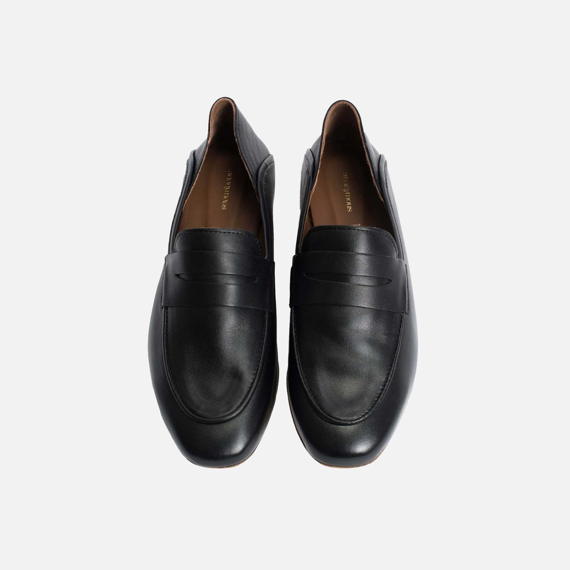 Lindsay Loafers Shiny Lamb Black