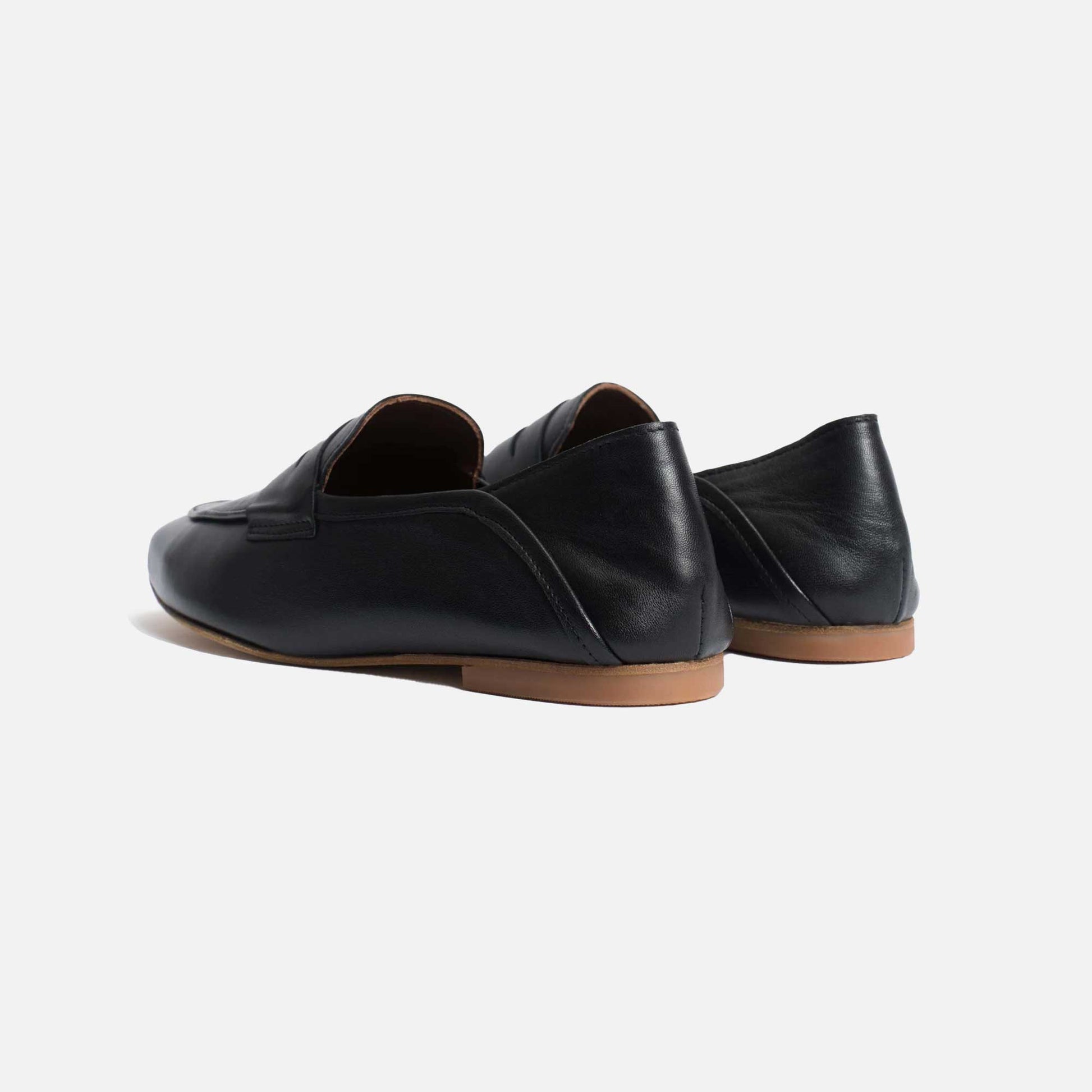 Lindsay Loafers Shiny Lamb Black