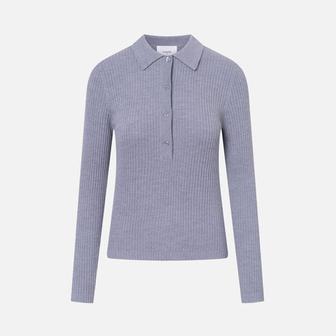 Lisa Blouse Grey Melange