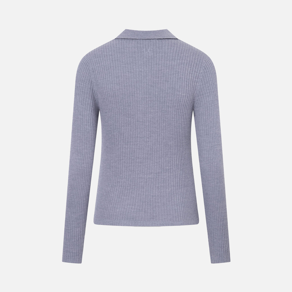 Lisa Blouse Grey Melange