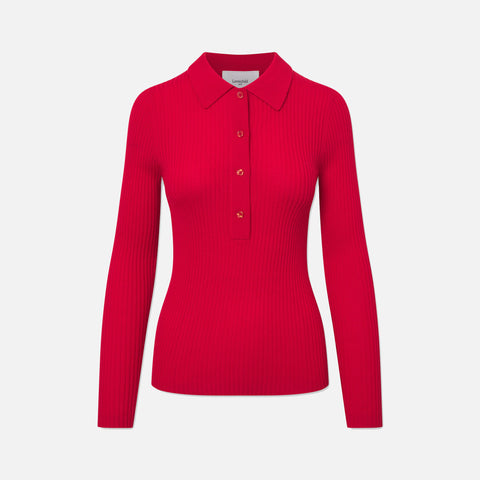 Lisa Blouse Racing Red