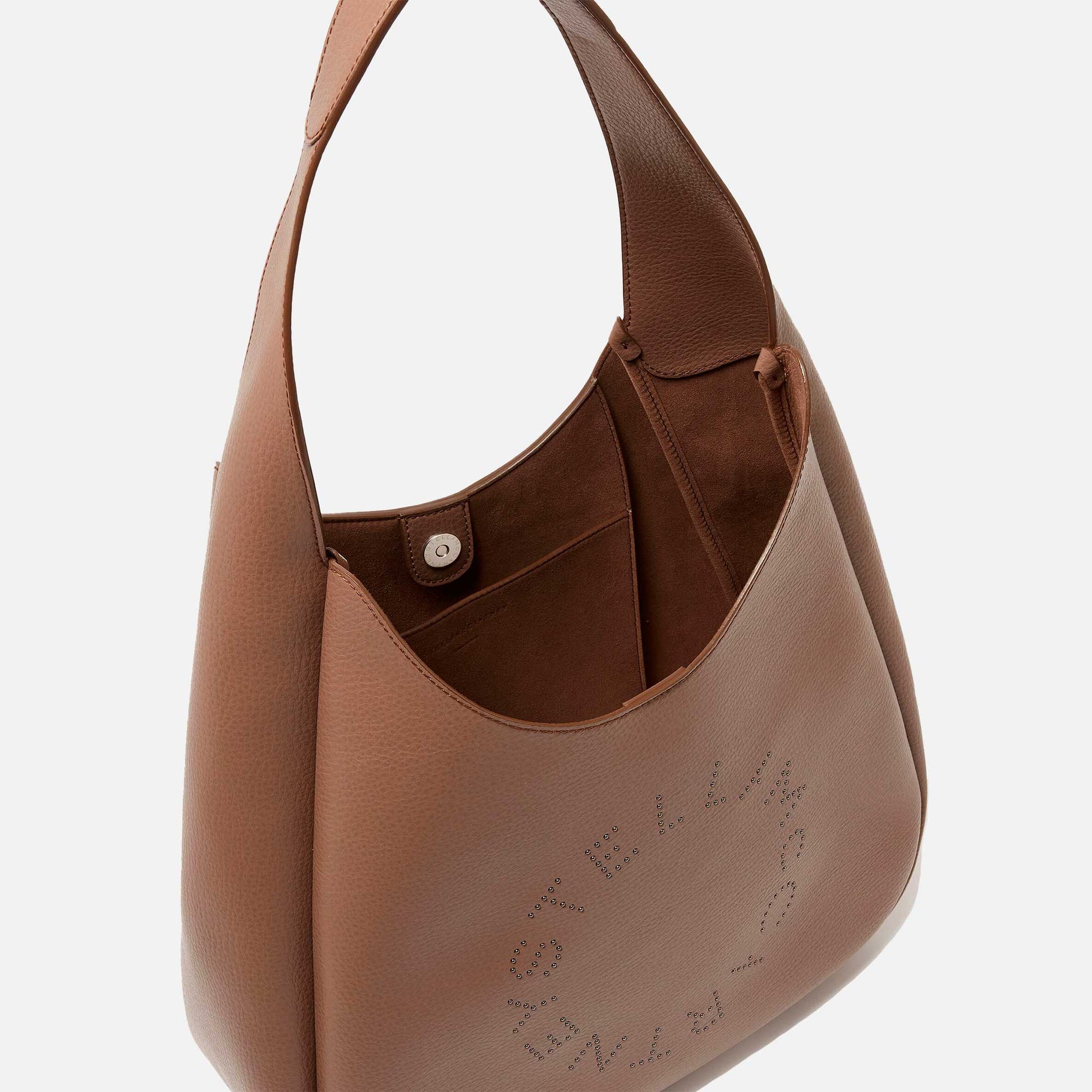Logo Hobo Bag Large Ash
