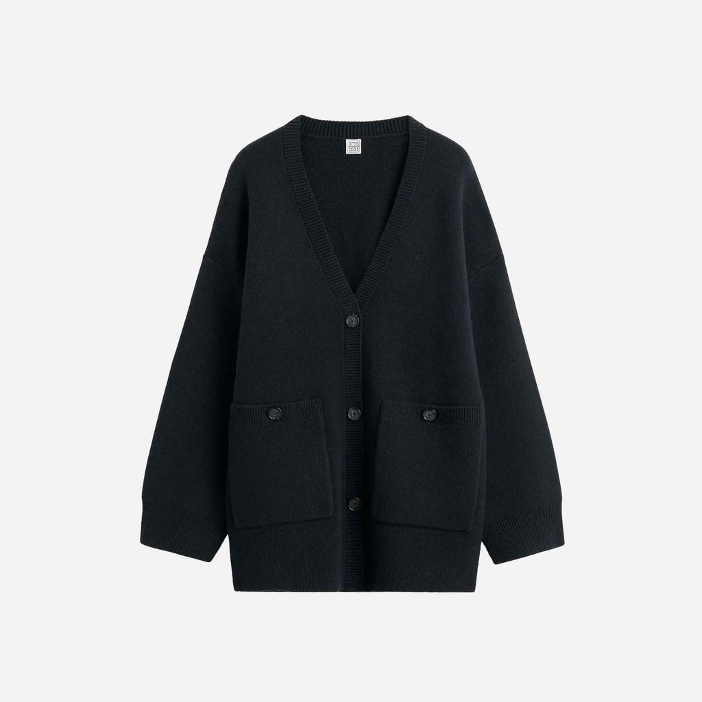 Longline Cardigan Navy