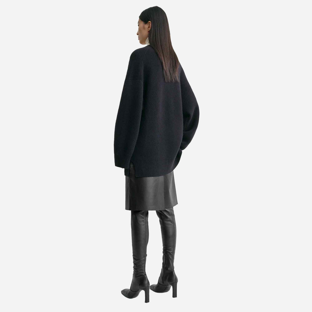 Longline Cardigan Navy