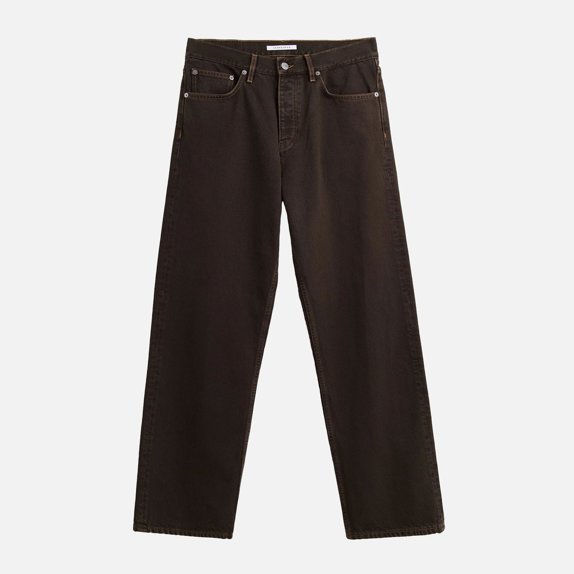 Loose Jeans Vintage Brown