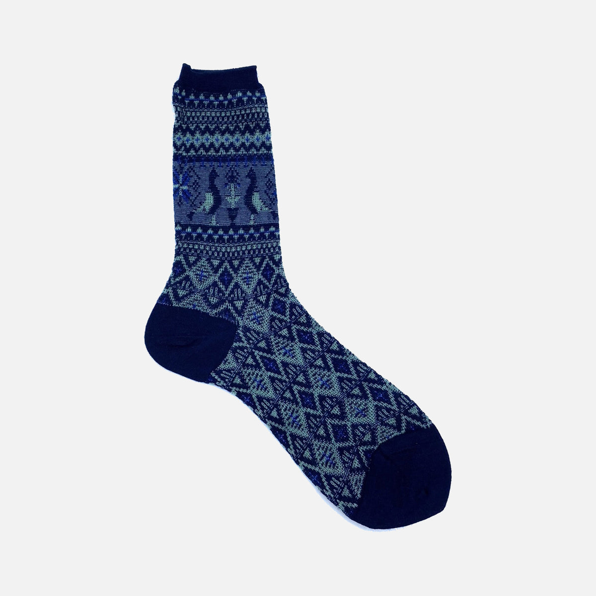 Love Bird Socks Navy