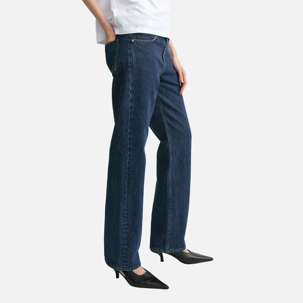Low Straight Denim Indigo