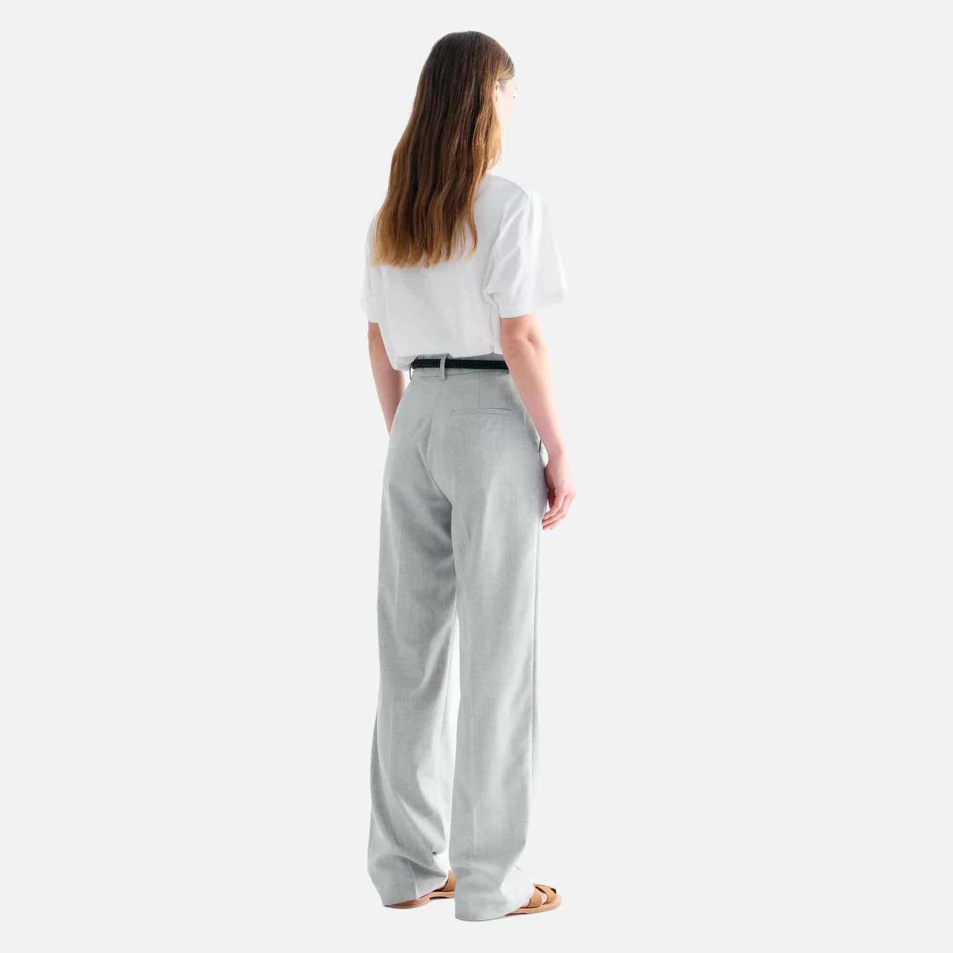 Lucas Pants Light Grey Melange