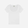 Lulu Baby Tee White